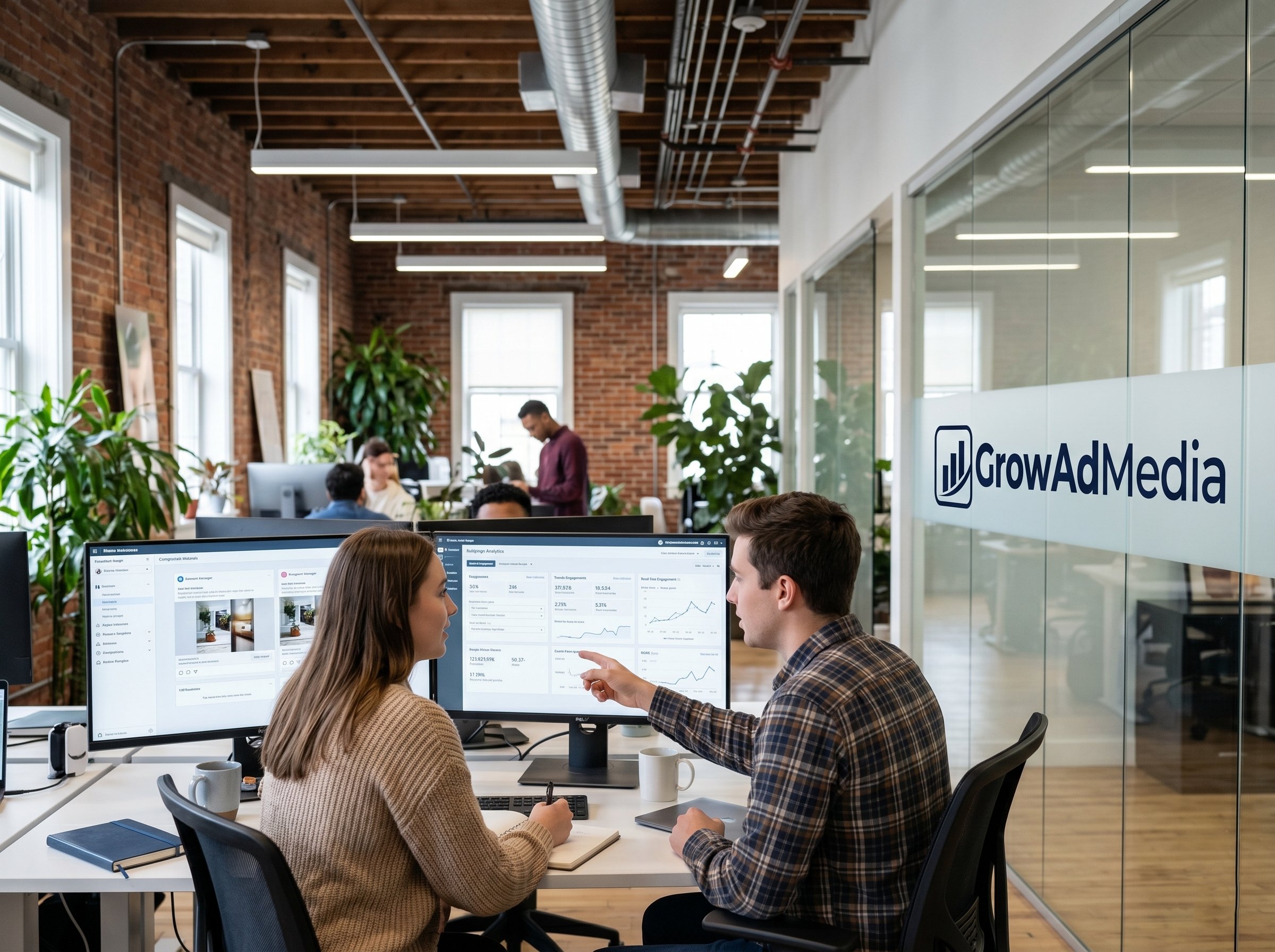 GrowAdMedia social media marketing analytics